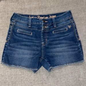 Womens justice jean shorts size 14 1/2